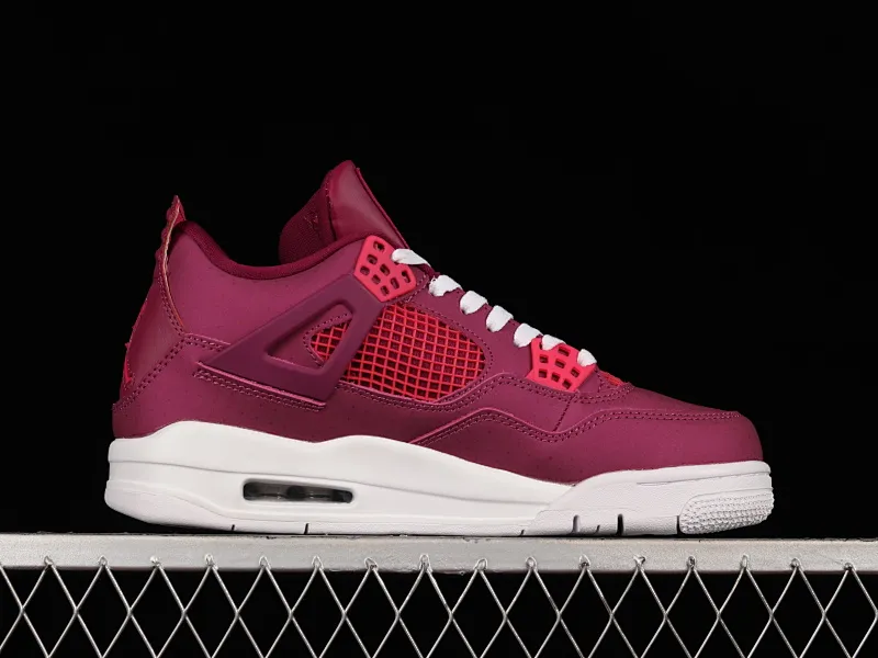 All categories Air Jordan Jordan series basketball shoes Air Jordan 4 Air Jordan 4 Retro AJ4 Joe 4 Purple Rose Sports basketball shoes 487724-561